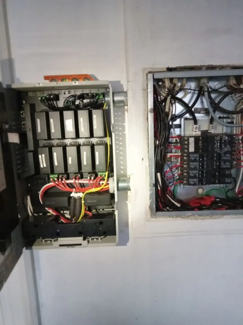 Electrical panel upgrade completed for Commercial Electrician Services in Farmington
